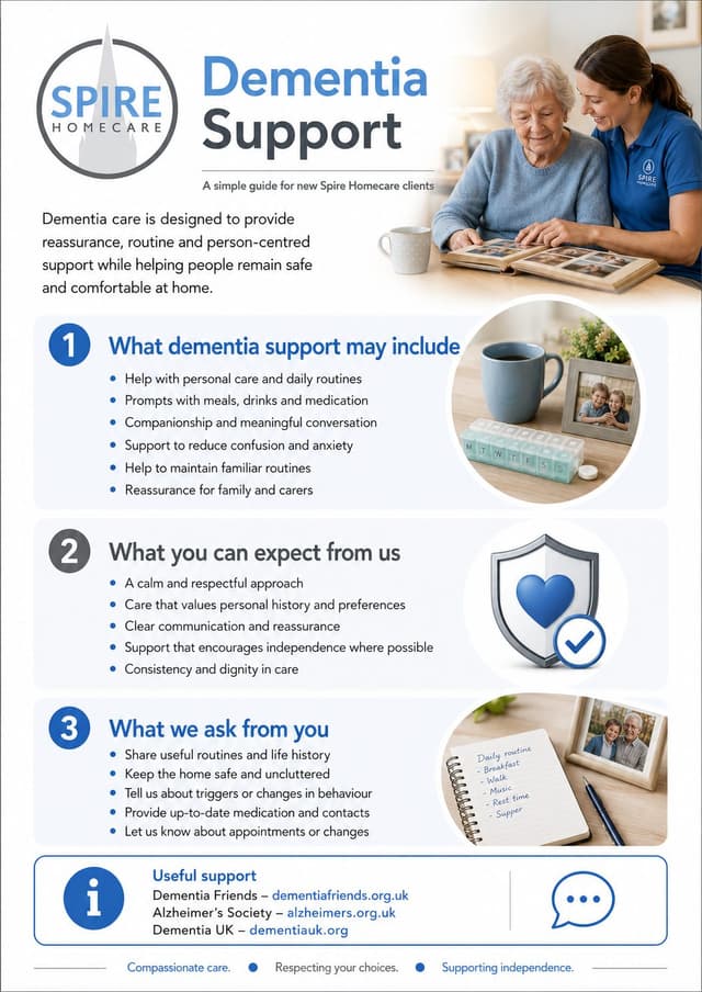 Dementia Support client information guide