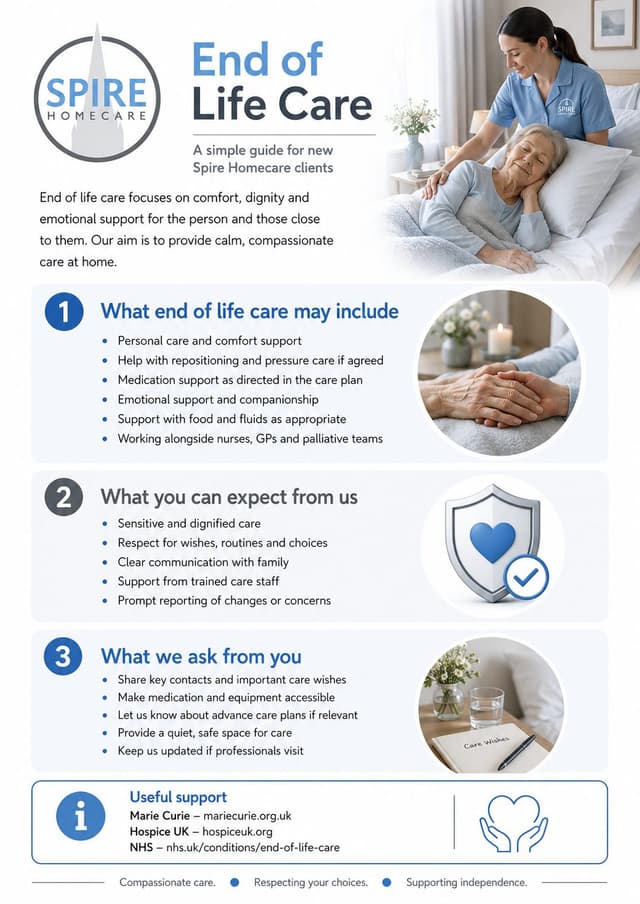 End of Life Care client information guide