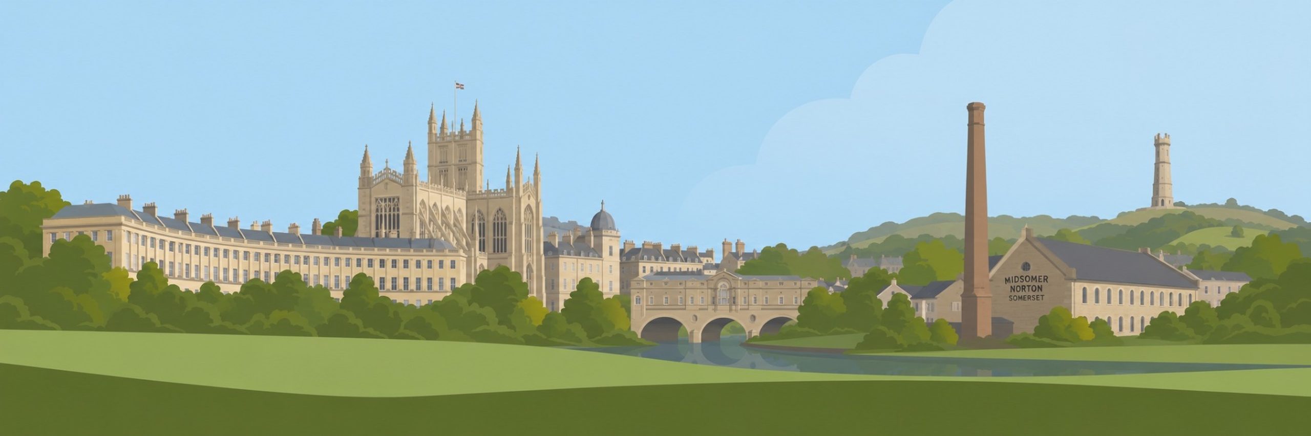 Illustrated view representing Spire Homecare (Midsomer)